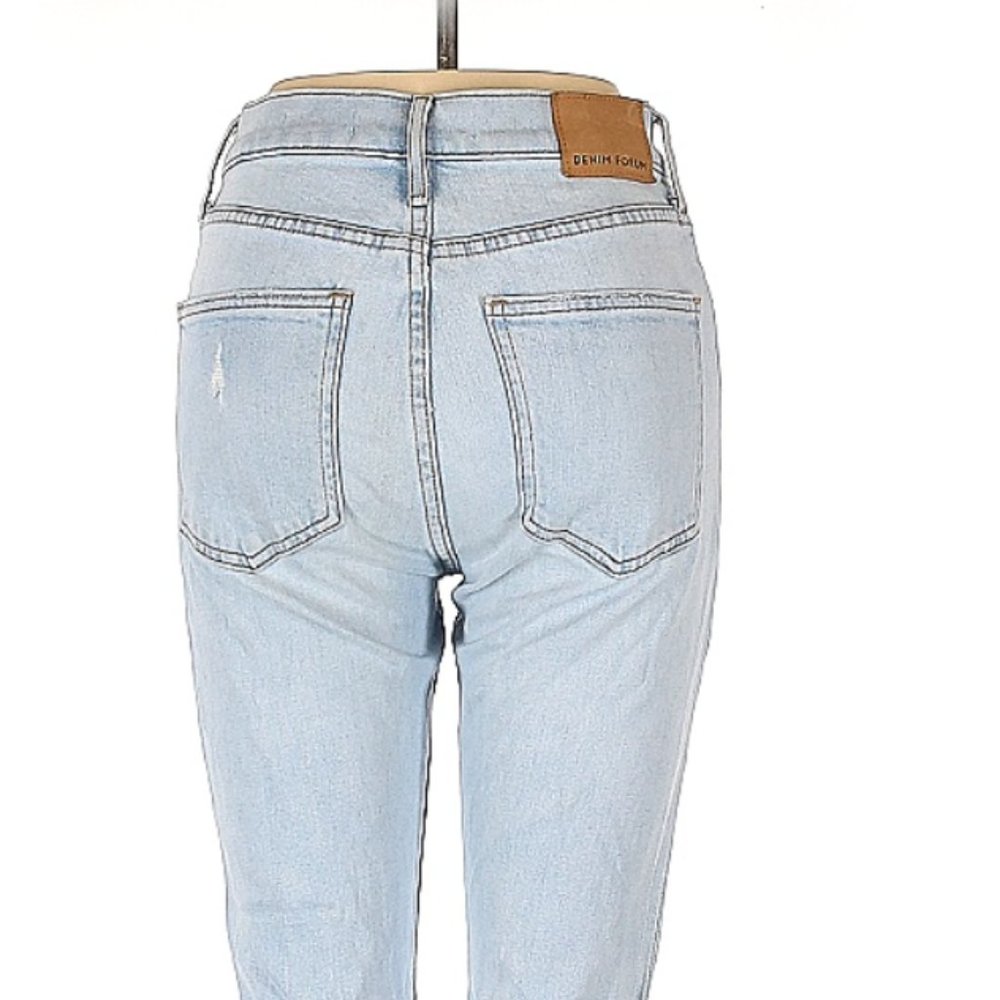 Denim Forum Yoko High-Rise Slim jeans
